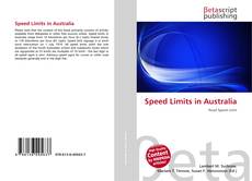 Copertina di Speed Limits in Australia