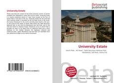 Couverture de University Estate