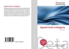 Portada del libro de Speed Limits in Bulgaria