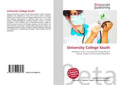 Buchcover von University College South
