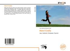 Capa do livro de Henri Crolla 