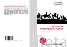 Copertina di Bayerischer Militärbevollmächtigter
