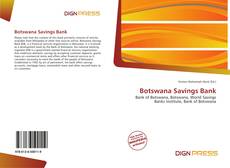 Bookcover of Botswana Savings Bank