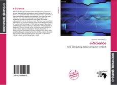 Buchcover von e-Science