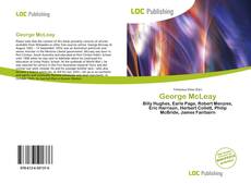 Bookcover of George McLeay