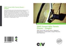 2007 Forest Hills Tennis Classic – Singles的封面