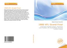 1900 VFL Grand Final的封面