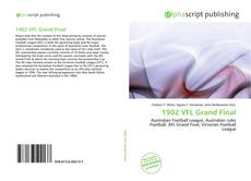 1902 VFL Grand Final的封面