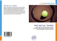 Bookcover of 2007 J&S Cup – Doubles