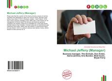 Portada del libro de Michael Jeffery (Manager)