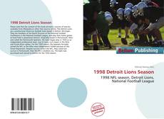 1998 Detroit Lions Season kitap kapağı