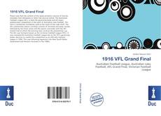 Bookcover of 1916 VFL Grand Final