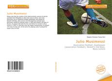 Bookcover of Julio Musimessi