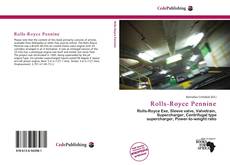 Capa do livro de Rolls-Royce Pennine 