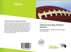 Bookcover of 1926 Green Bay Packers Season