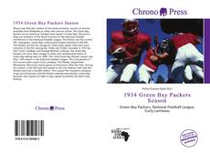 Bookcover of 1934 Green Bay Packers Season