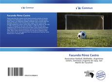 Capa do livro de Facundo Pérez Castro 