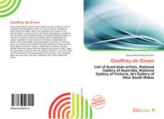 Geoffrey de Groen的封面