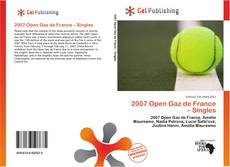 Обложка 2007 Open Gaz de France – Singles