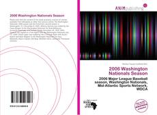 2006 Washington Nationals Season kitap kapağı