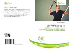 Bookcover of 2007 Ordina Open