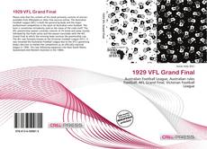 Borítókép a  1929 VFL Grand Final - hoz