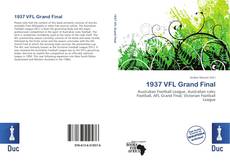 Bookcover of 1937 VFL Grand Final