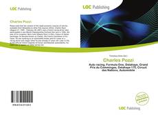 Bookcover of Charles Pozzi