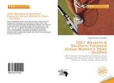 Buchcover von 2007 Western & Southern Financial Group Women's Open – Doubles