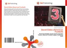 Buchcover von David Gibbs (American Football)