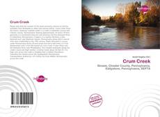 Bookcover of Crum Creek