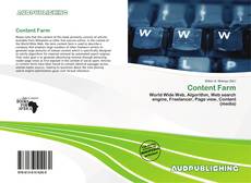 Portada del libro de Content Farm