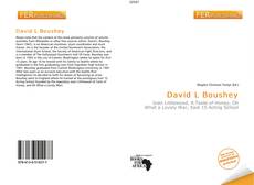 Bookcover of David L Boushey