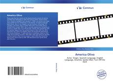 Capa do livro de America Olivo 