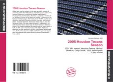 Обложка 2005 Houston Texans Season