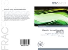 Portada del libro de Malcolm Brown (Australian politician)