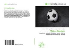 Borítókép a  Matías Sánchez - hoz
