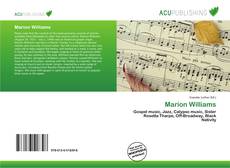 Bookcover of Marion Williams