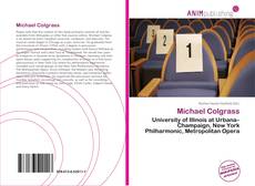 Portada del libro de Michael Colgrass