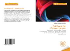 Critères de Convergence的封面