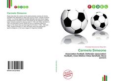 Bookcover of Carmelo Simeone