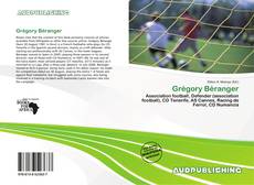 Portada del libro de Grégory Béranger