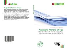 Capa do livro de Augustine Kiprono Choge 