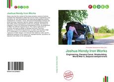 Portada del libro de Joshua Hendy Iron Works