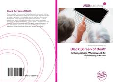 Capa do livro de Black Screen of Death 