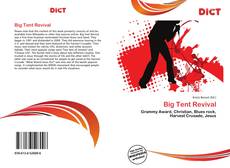 Big Tent Revival kitap kapağı