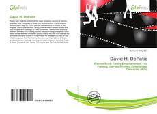 Bookcover of David H. DePatie