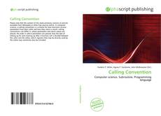 Borítókép a  Calling Convention - hoz