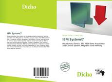 Bookcover of IBM System/7