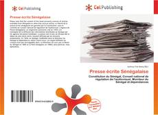 Capa do livro de Presse écrite Sénégalaise 